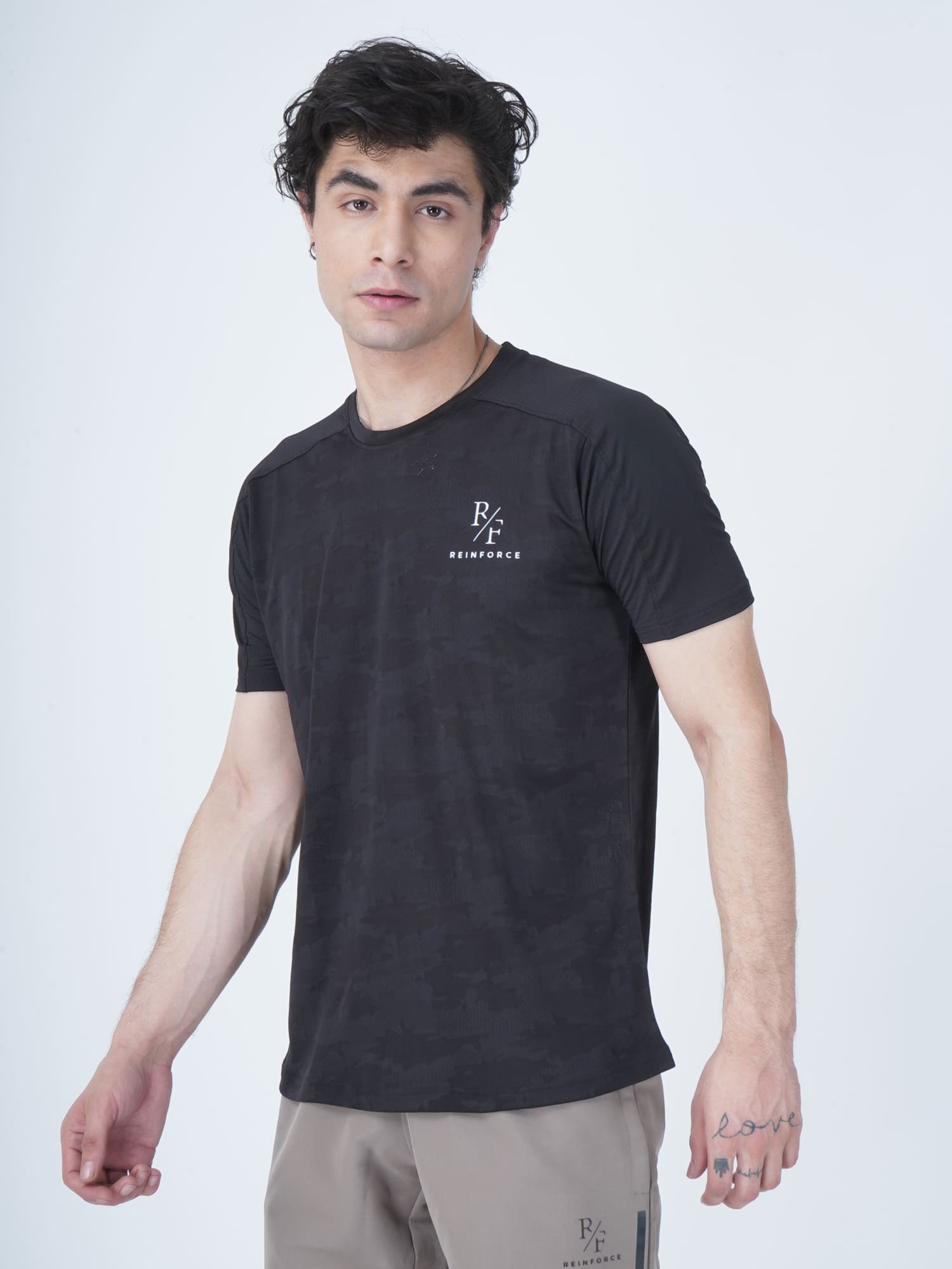 Reinforce Essential Running Tshirt Black